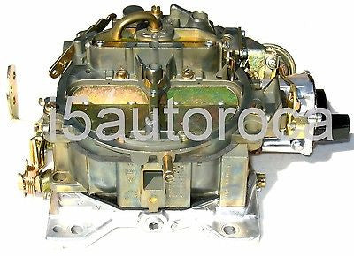 MARINE CARBURETOR ROCHESTER QUADRAJET ELECTRIC CHOKE MAGNUM 5.7L 350 DICHROMATE - Marine Carburetors