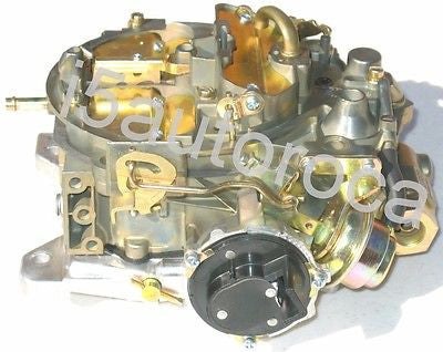 MARINE CARBURETOR ROCHESTER QUADRAJET ELECTRIC CHOKE MAGNUM 5.7L 350 DICHROMATE - Marine Carburetors