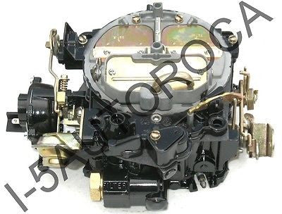 MARINE CARBURETOR ROCHESTER QUADRAJET FOR OMC 5.7 350 ELECTRIC CHOKE - Marine Carburetors