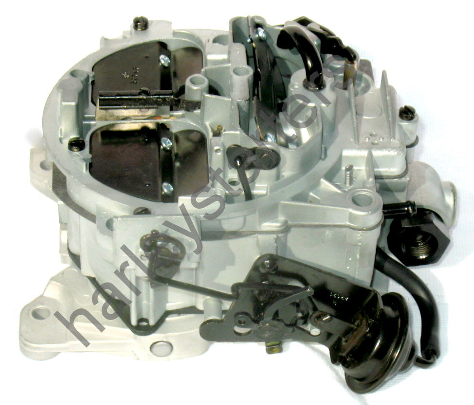 MARINE CARBURETOR 4 BARREL QUADRAJET 4MV 205 HP 262 V6 MERC 3304-9354A2 SILVER AND BLACK - Marine Carburetors