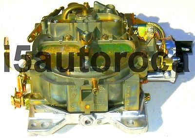 SET OF 2 MARINE CARBURETORS ROCHESTER QUADRAJET 5.0 305 ELEC CHOKE DICHROMATE - Marine Carburetors