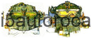 SET OF 2 MARINE CARBURETORS ROCHESTER QUADRAJET 4MV 5.7L 350 CID MERC DICHROMATE - Marine Carburetors