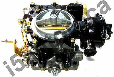 MARINE CARBURETOR 2BBL 120 153CID ROCHESTER MERCRUISER 1347-818621R02 ELEC CHOKE - Marine Carburetors