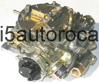 SET OF 2 MARINE CARBURETORS ROCHESTER QUADRAJET 5.0 305 ELEC CHOKE DICHROMATE - Marine Carburetors