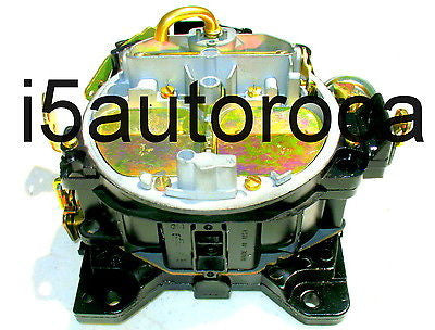SET OF 2 MARINE CARBURETORS 4BBL ROCHESTER QUADRAJET 4MV 8.2L 502 CID MERCRUISER - Marine Carburetors