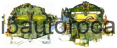 SET OF 2 MARINE CARBURETORS ROCHESTER 4BBL QUADRAJET 4.3L 262 V6 MERC DICHROMATE - Marine Carburetors