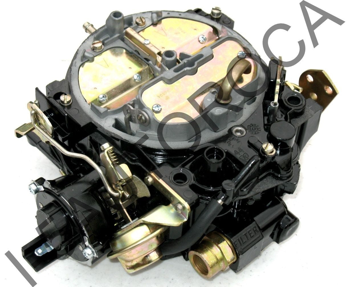 MARINE CARBURETOR ROCHESTER QUADRAJET MERCRUISER MCM 255 V8 350 ELECTRIC CHOKE - Marine Carburetors