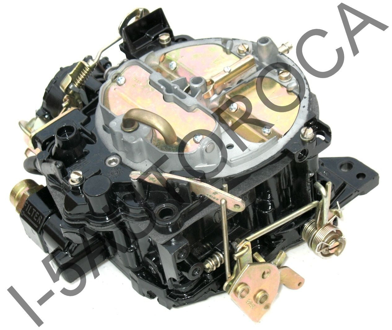 MARINE CARBURETOR ROCHESTER QUADRAJET MERCRUISER MCM 255 V8 350 ELECTRIC CHOKE - Marine Carburetors