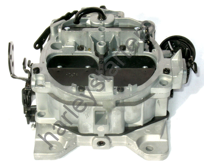 MARINE CARBURETOR ROCHESTER QUADRAJET 454 7.4 MCM/MIE 330 1347-7363A1 SILVER AND BLACK