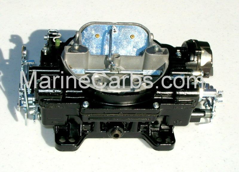 MARINE CARBURETOR WEBER 4BBL REPLACES 9770S V8 5.7 350 MERCRUISER ELECTRIC CHOKE - Marine Carburetors