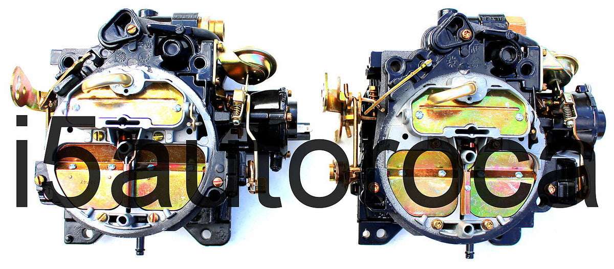 SET OF 2 MARINE CARBURETORS 4 BARREL QUADRAJET 5.7 350 ELECTRIC CHOKE CRUSADER 270