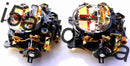 SET OF 2 MARINE CARBURETORS 4 BARREL QUADRAJET 5.7 350 ELECTRIC CHOKE CRUSADER 270