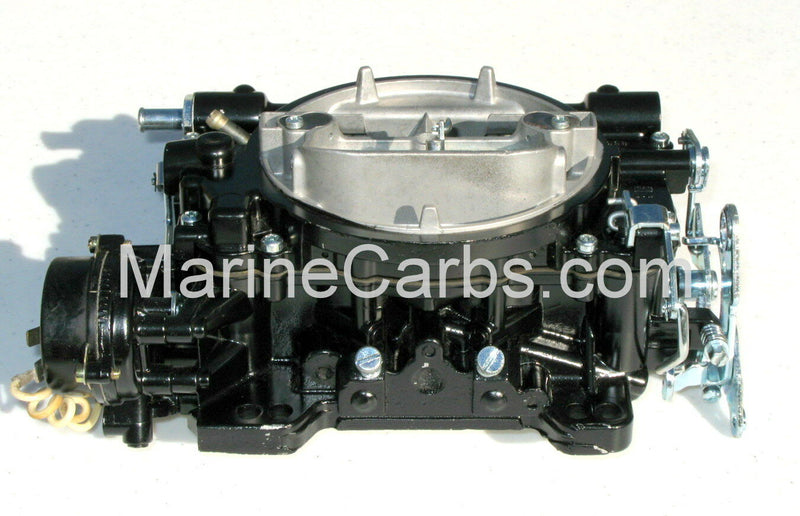 MARINE CARBURETOR WEBER 4BBL REPLACES 9770S V8 5.7 350 MERCRUISER ELECTRIC CHOKE - Marine Carburetors